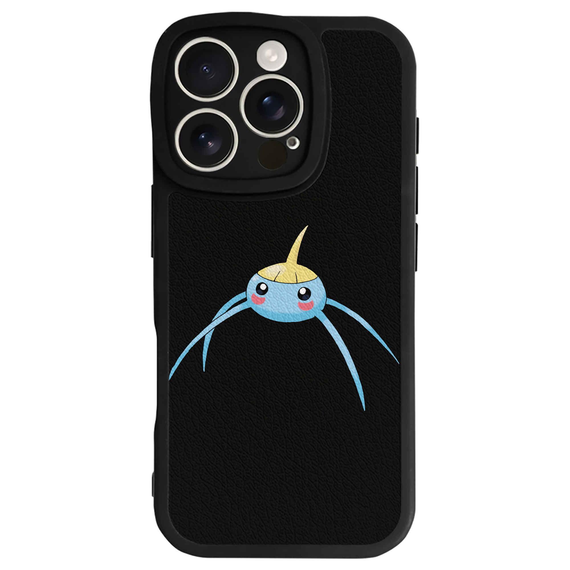 （画像用） ポケットモンスター Pokémon 【iPhone 16シリーズ対応】シリコンスマホケース（レザー調） 材質：シリコン